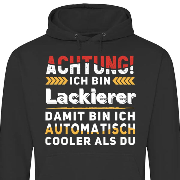 Automatisch cooler als du - Personalisierbarer Hoodie (Unisex)