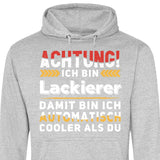 Automatisch cooler als du - Personalisierbarer Hoodie (Unisex)