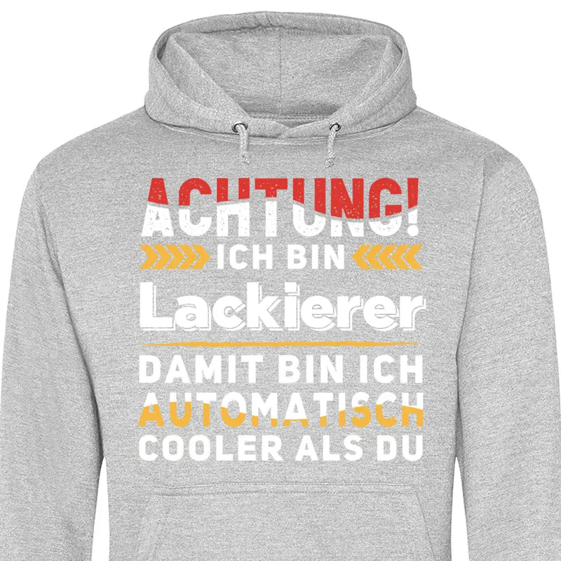 Automatisch cooler als du - Personalisierbarer Hoodie (Unisex)