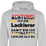 Automatisch cooler als du - Personalisierbarer Hoodie (Unisex)