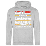 Automatisch cooler als du - Personalisierbarer Hoodie (Unisex)