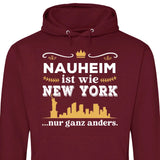 Wie New York nur ganz anders - Personalisierbarer Hoodie (Unisex)