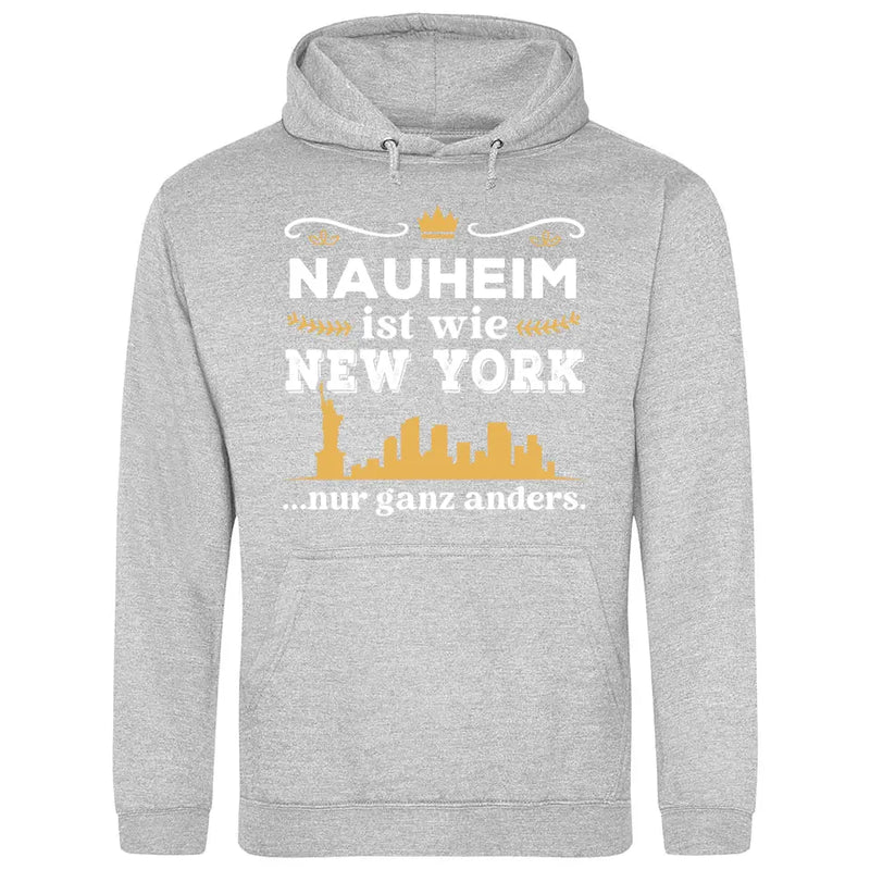 Wie New York nur ganz anders - Personalisierbarer Hoodie (Unisex)