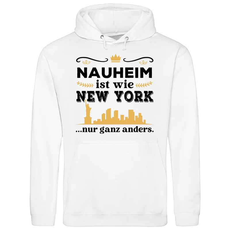 Wie New York nur ganz anders - Personalisierbarer Hoodie (Unisex)