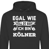 Egal wie toll du bist - Personalisierbarer Hoodie (Unisex)