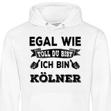 Egal wie toll du bist - Personalisierbarer Hoodie (Unisex)