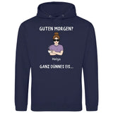 Guten Morgen? Ganz dünnes Eis… - Personalisierbarer Hoodie (Unisex)