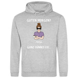 Guten Morgen? Ganz dünnes Eis… - Personalisierbarer Hoodie (Unisex)