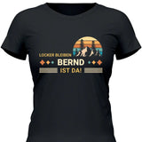 Bleib locker! - Personalisierbares T-Shirt