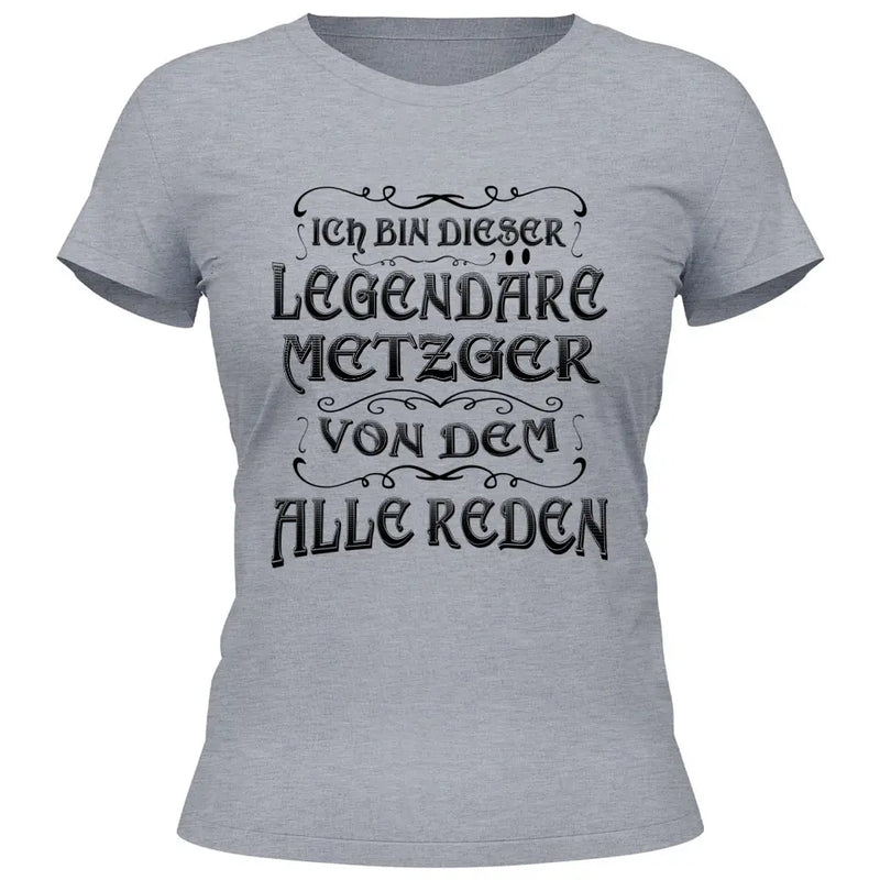 Von dem alle Reden - Personalisierbares T-Shirt