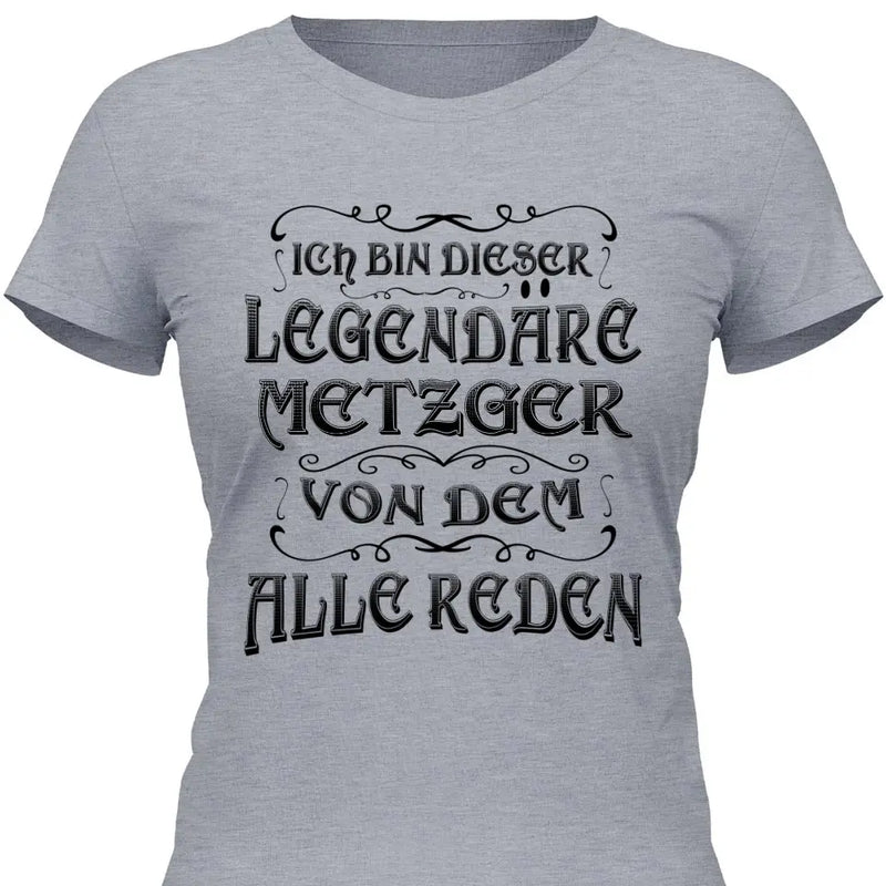 Von dem alle Reden - Personalisierbares T-Shirt