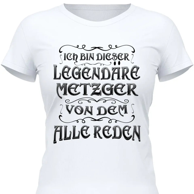 Von dem alle Reden - Personalisierbares T-Shirt