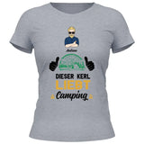 Liebt Camping - Personalisierbares T-Shirt