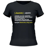 Vorname Definition - Personalisierbares T-Shirt