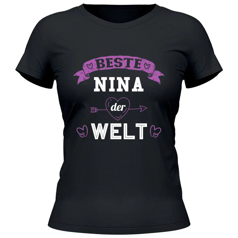 Beste der Welt - Personalisierbares T-Shirt