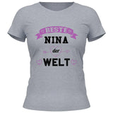 Beste der Welt - Personalisierbares T-Shirt