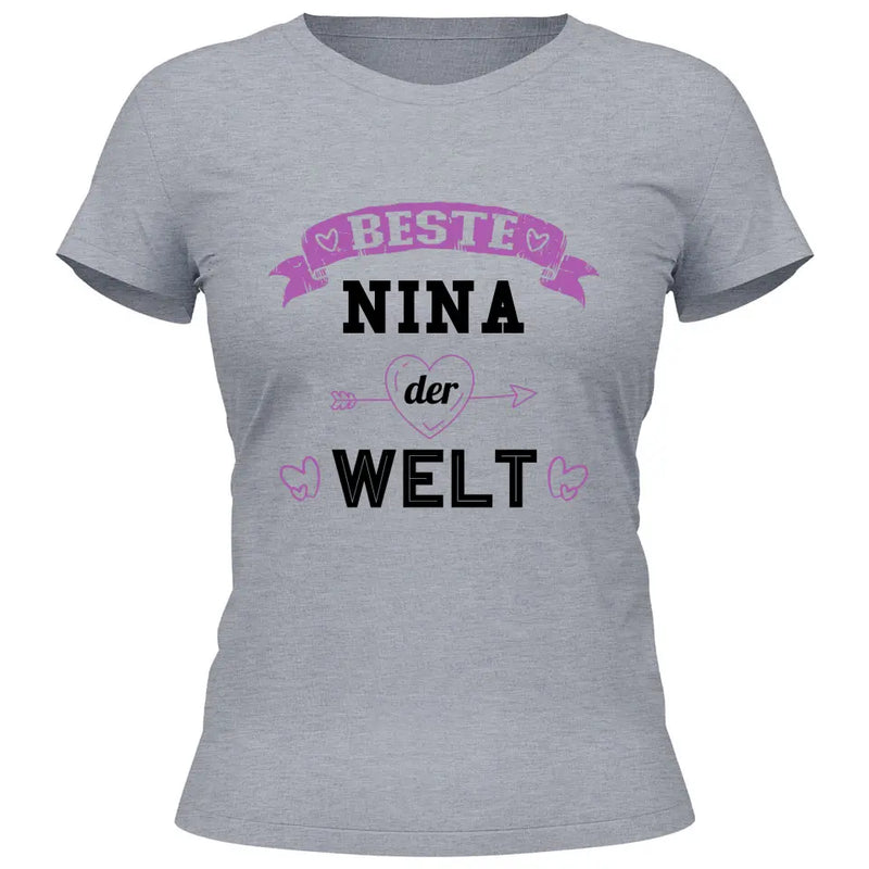 Beste der Welt - Personalisierbares T-Shirt