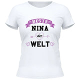 Beste der Welt - Personalisierbares T-Shirt