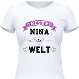 Beste der Welt - Personalisierbares T-Shirt