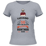 So sieht ein ein cooler Rentner aus - Personalisierbares T-Shirt