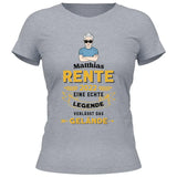 Legende verlässt das Gelände - Personalisierbares T-Shirt