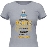 Legende verlässt das Gelände - Personalisierbares T-Shirt