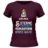 5 Sterne Qualität - Personalisierbares T-Shirt