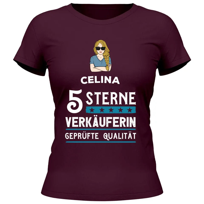 5 Sterne Qualität - Personalisierbares T-Shirt