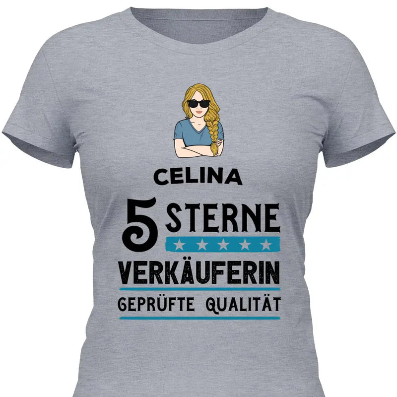 5 Sterne Qualität - Personalisierbares T-Shirt