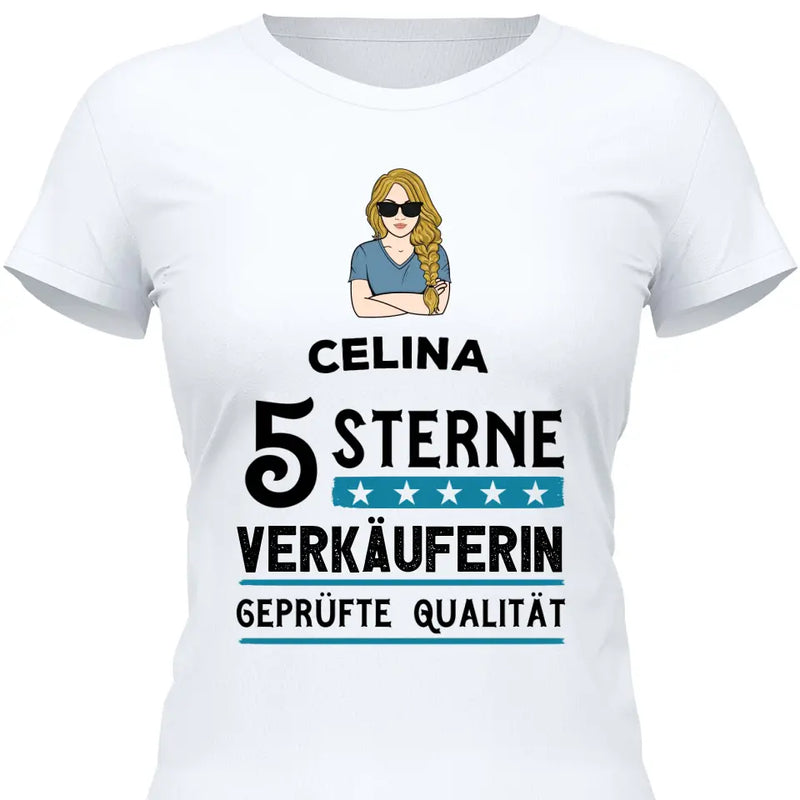 5 Sterne Qualität - Personalisierbares T-Shirt