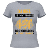 Bodybuilding is my game - Personalisierbares T-Shirt