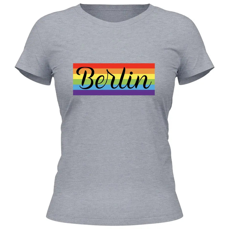 Rainbow Stadt - Personalisierbares T-Shirt