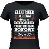 Rufen Sie jemand anderen
 - Personalisierbares T-Shirt