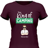 The King/Queen of Camping - Personalisierbares T-Shirt