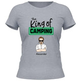 The King/Queen of Camping - Personalisierbares T-Shirt