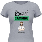 The King/Queen of Camping - Personalisierbares T-Shirt