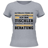 Natürlich führe ich Selbstgespräche- Personalisierbares T-Shirt