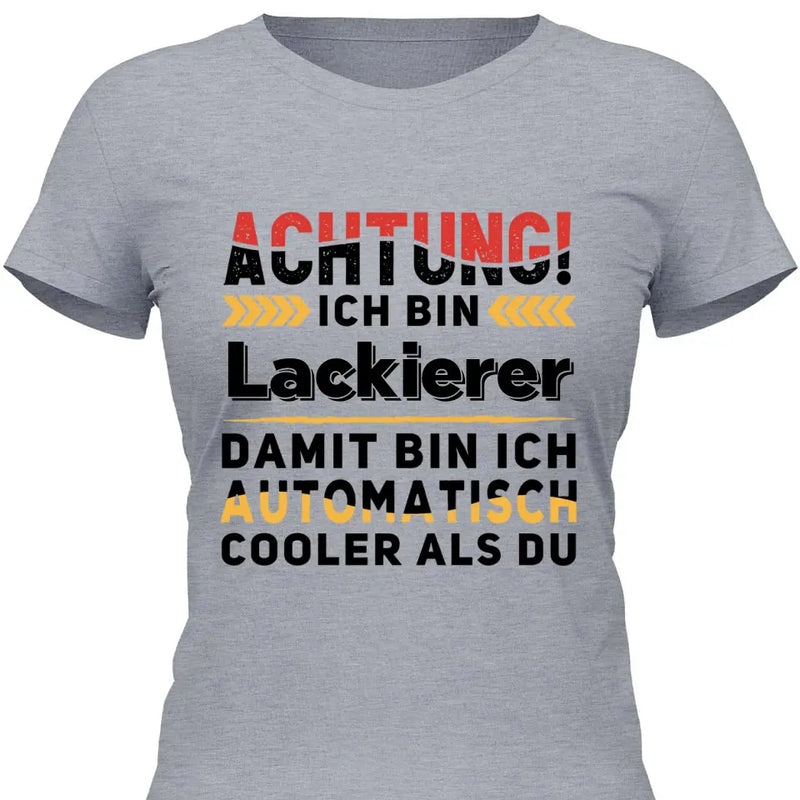 Automatisch cooler als du - Personalisierbares T-Shirt