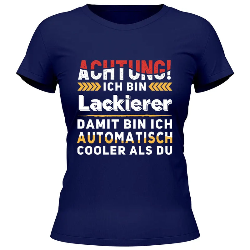 Automatisch cooler als du - Personalisierbares T-Shirt