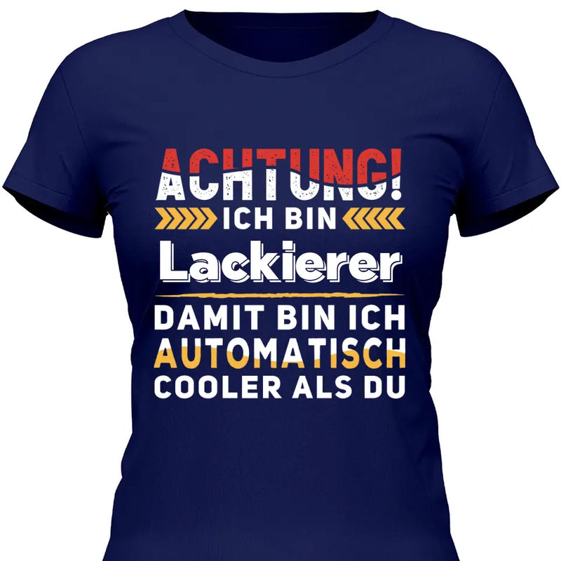 Automatisch cooler als du - Personalisierbares T-Shirt