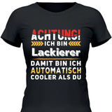 Automatisch cooler als du - Personalisierbares T-Shirt