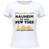 Wie New York nur ganz anders - Personalisierbares T-Shirt