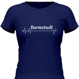 Lieblingsstadt Herzschlag - Personalisierbares T-Shirt