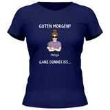 Guten Morgen? Ganz dünnes Eis… - Personalisierbares T-Shirt